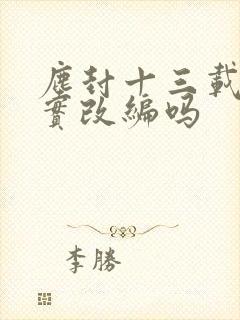 尘封十三载是真实改编吗封面