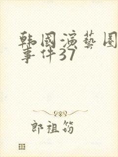 韩国演艺圈悲惨事件37封面