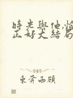 时光与他,恰是正好大结局