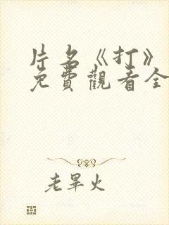 片名《打》短剧免费观看全集