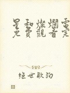 星和灿烂电视剧免费观看完整版高清