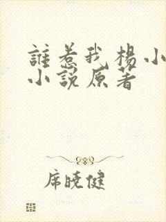 谁惹我杨小绵的小说原著