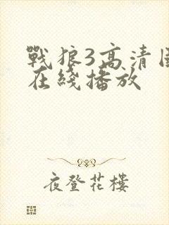 战狼3高清国语在线播放封面