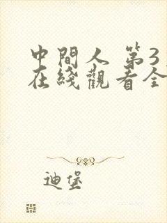 中间人 第3季在线观看全集免费播放