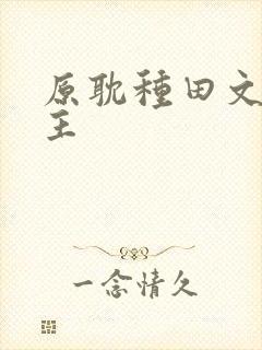 原耽种田文双男主封面