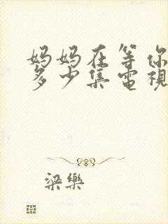 妈妈在等你共有多少集电视剧封面