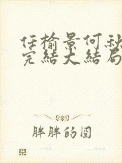 任榆景何秋小说完结大结局