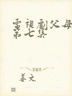 电视剧父母爱情第七集