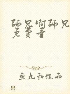 师兄啊师兄高清免费看