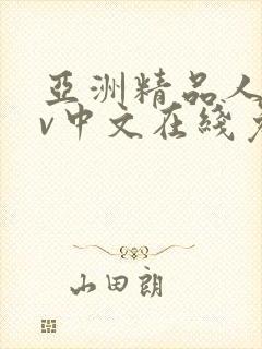 亚洲精品人妻av中文在线免费播放封面