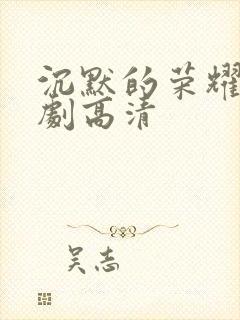 沉默的荣耀电视剧高清