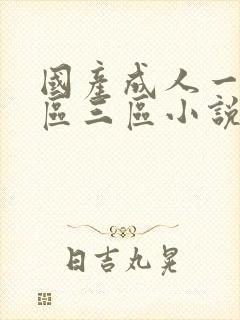 国产成人一区二区三区小说