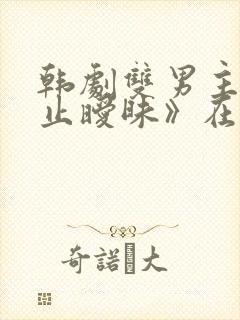 韩剧双男主《不止暧昧》在线播放