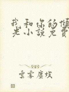 我和你的倾城时光小说免费阅读