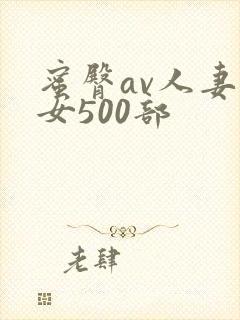 蜜臀av人妻熟女500部