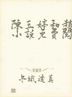 陈玉婷和赵总的小说免费阅读