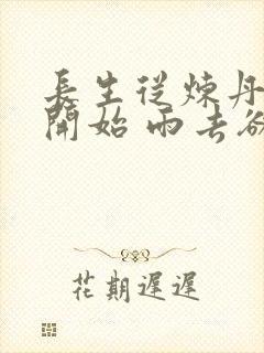 长生从炼丹宗师开始 雨去欲续