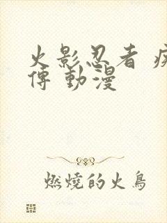 火影忍者 疾风传 动漫