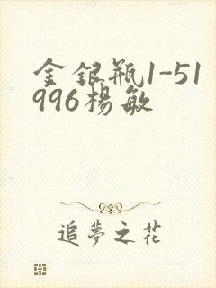 金银瓶1-51996杨敏