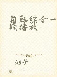 日韩综合一区在线播放封面