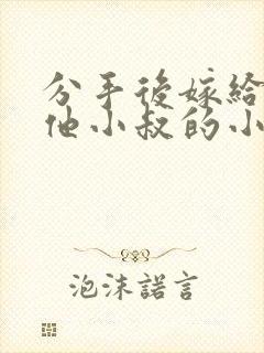 分手后嫁给前任他小叔的小说暮色酒歌