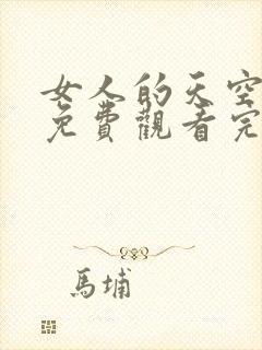 女人的天空全集免费观看完整版高清封面