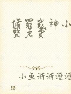 修罗武神小说完整免费