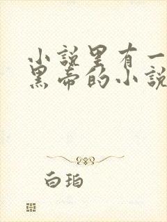 小说里有一个叫黑帝的小说