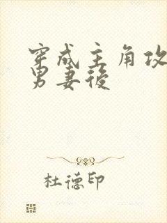 穿成主角攻炮灰男妻后