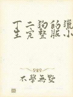 丁二狗的猎艳人生完整版小说下载封面