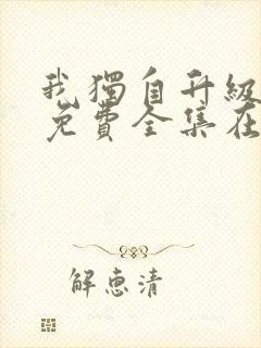 我独自升级漫画免费全集在线封面