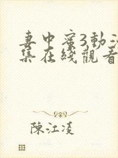 妻中蜜3动漫全集在线观看封面