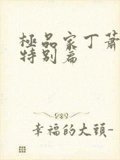 极品家丁萧夫人特别篇封面