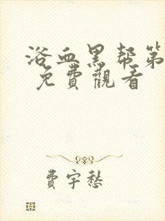 浴血黑帮第一季 免费观看