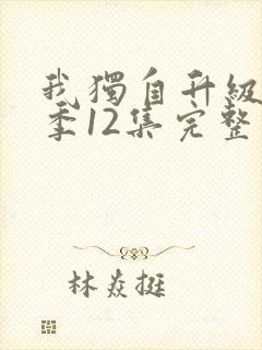 我独自升级第二季12集完整版观看封面