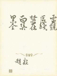 黑白禁区电视剧全集在线观看免费