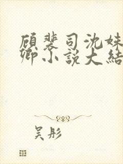 顾裴司沈姝苏念卿小说大结局