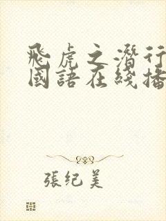 飞虎之潜行极战国语在线播放