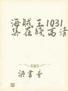 海贼王1031集在线高清免费观看封面