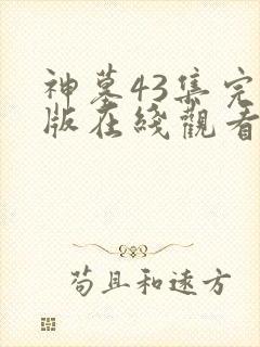 神墓43集完整版在线观看高清