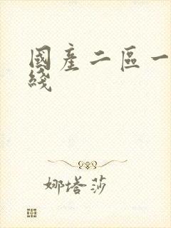 国产二区一区在线