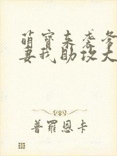 萌宝来袭爹地追妻我助攻大结局封面