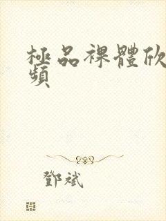 极品裸体欣赏视频