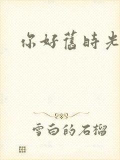 你好旧时光选角