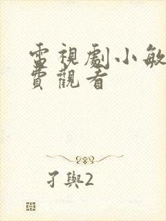 电视剧小敏家免费观看