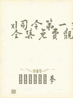 xl司令第一季全集免费观看封面