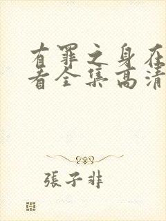 有罪之身在线观看全集高清