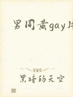 男同黄gay片