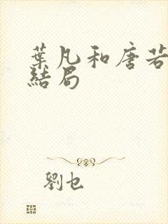 叶凡和唐若雪的结局封面