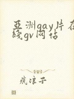 亚洲gay片在线gv网站